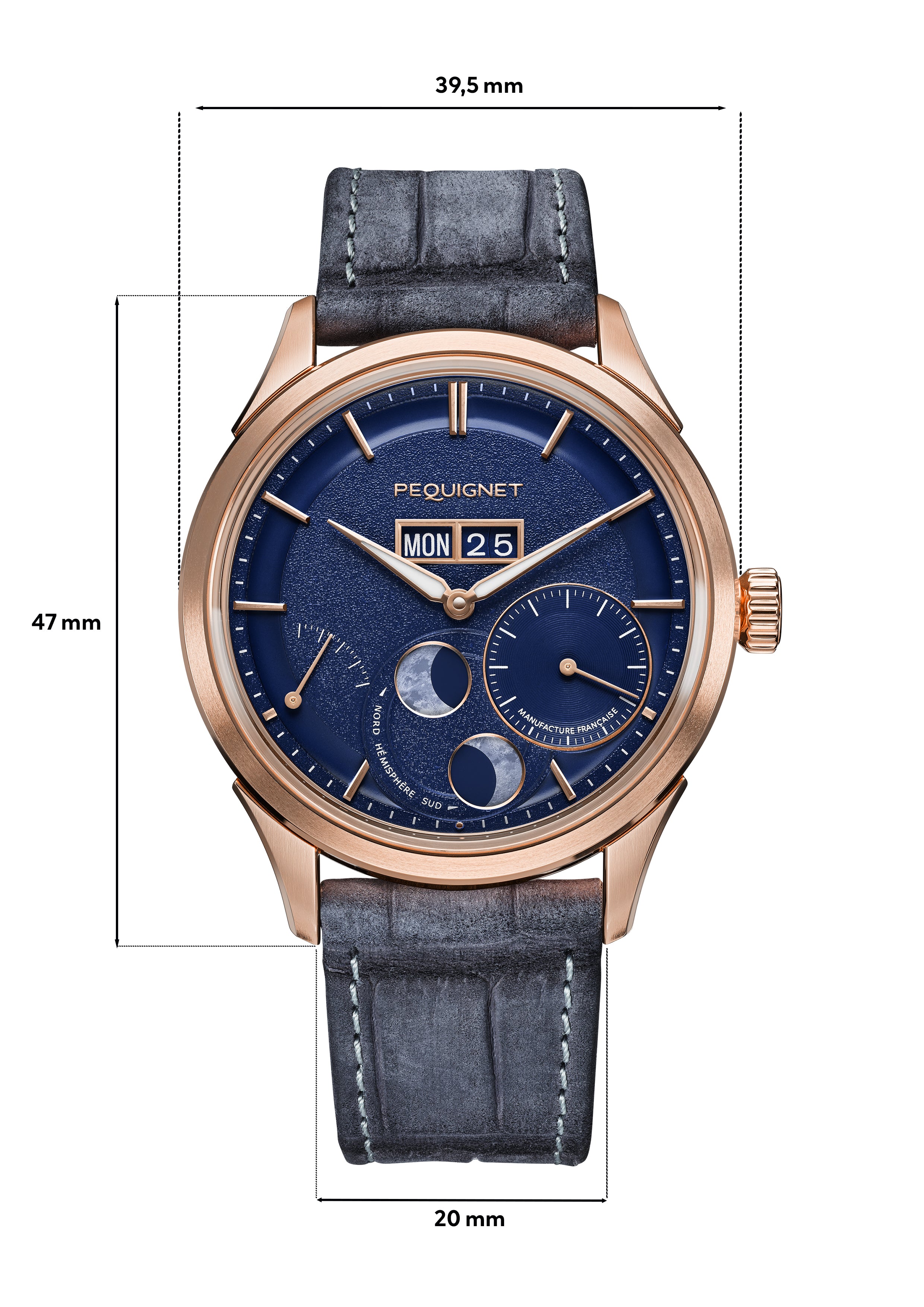 Royale Paris Gold Watch - 39,5 mm