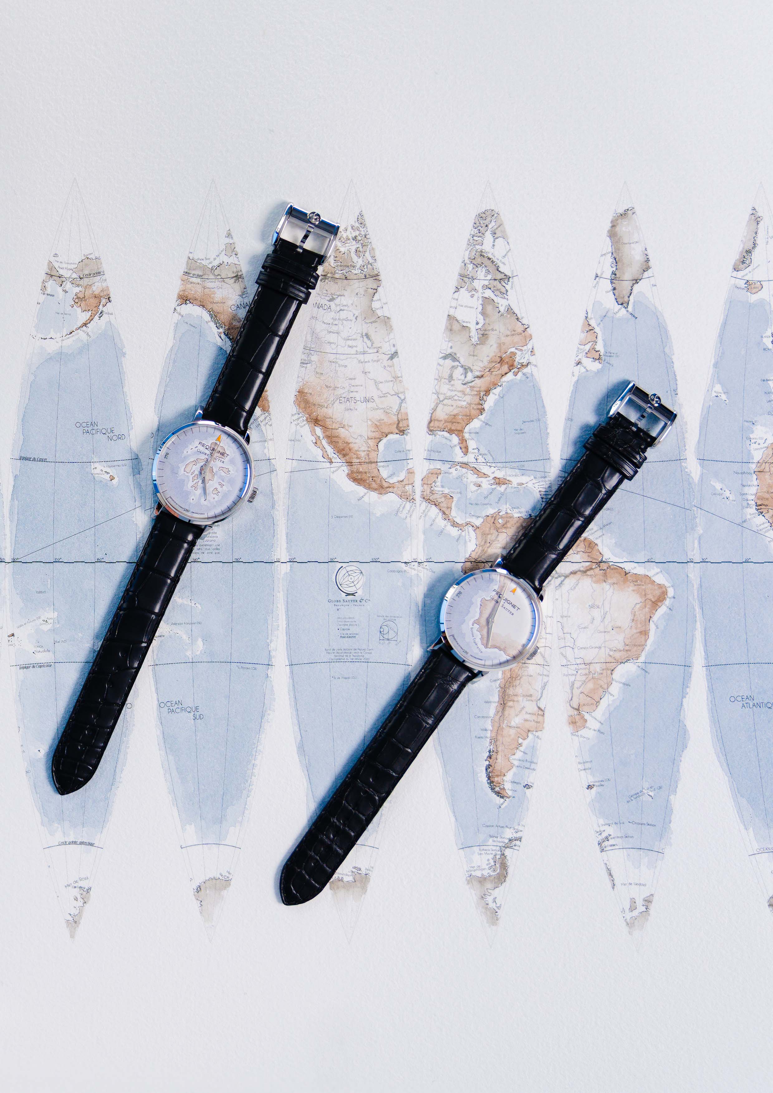Attitude Globe Sauter : the Korea Strait watch - Limited edition
