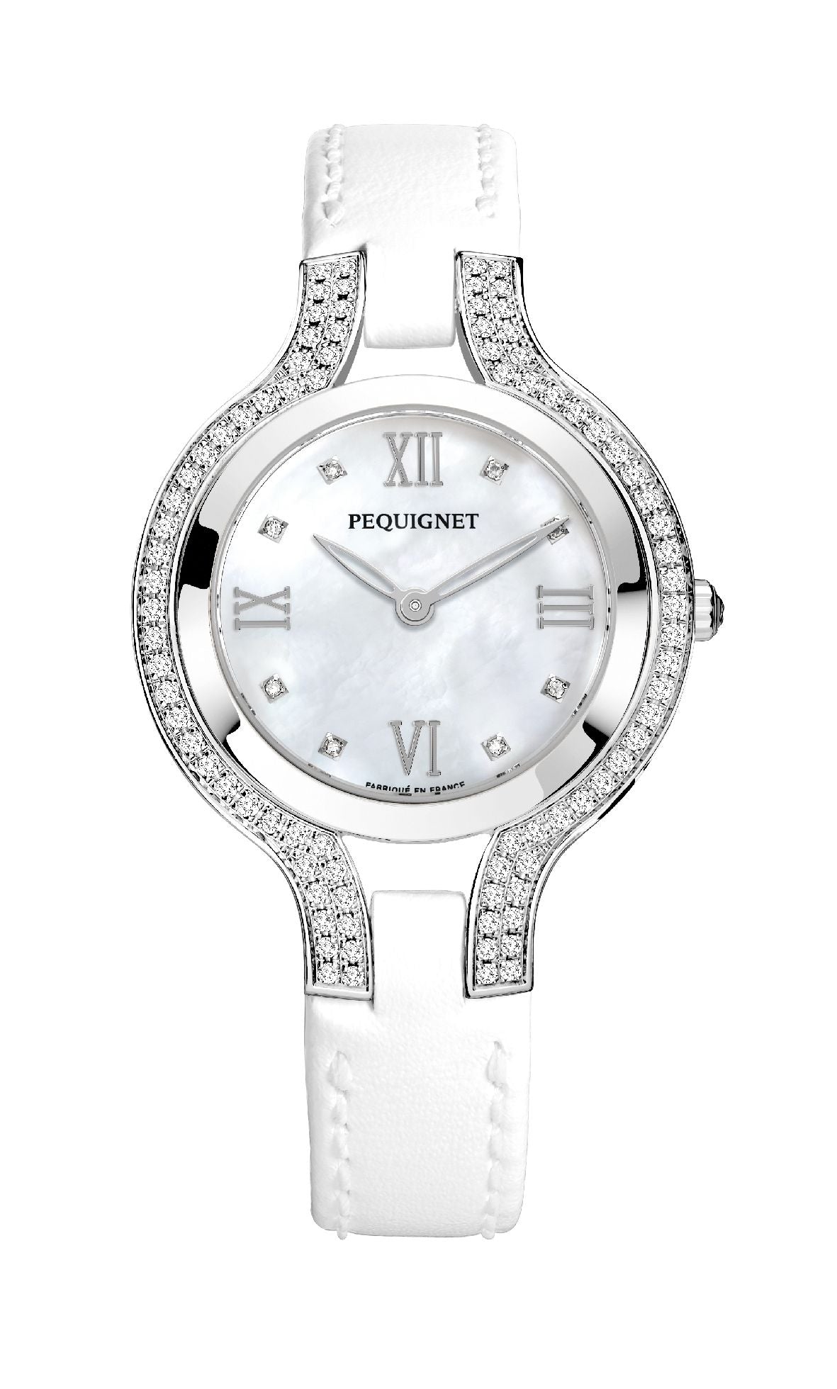 Montre Peguignet Moorea - Montre de Luxe en Acier avec diamants