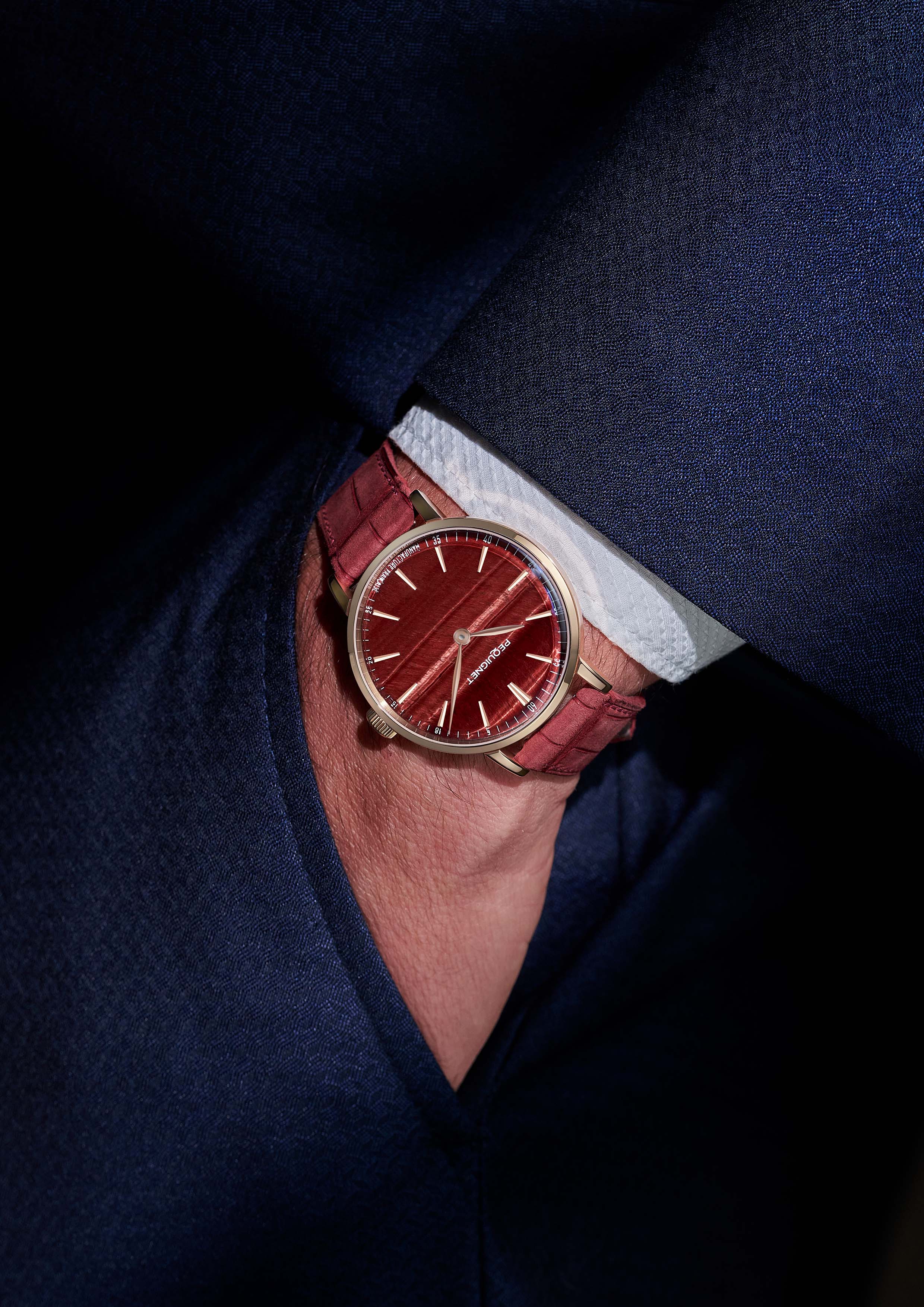 Attitude Tiger's eye gold watch - Limited edition